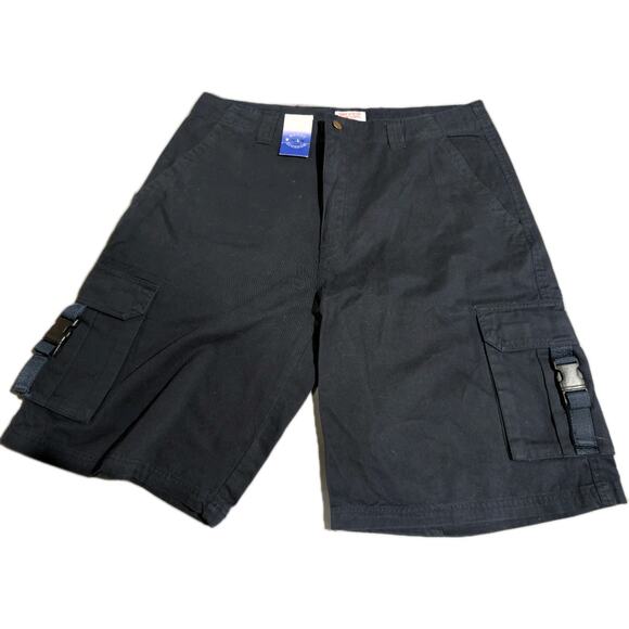 Harry Dickson Men's Size 38 Navy Blue Cargo Shorts Inseam 11 Inches New NWT - Picture 1 of 13